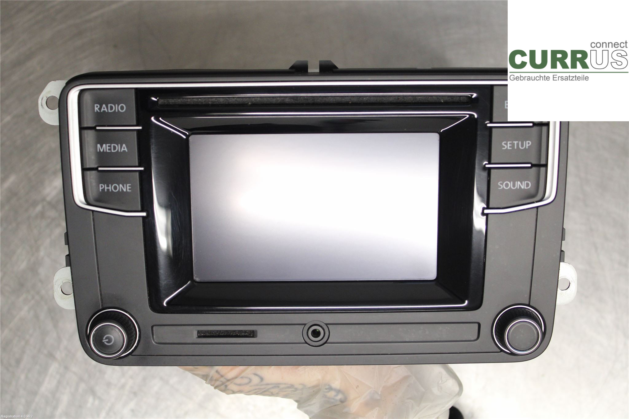 VW TRANSP/CARAVELLE 16- Radio CD / Multimedia panel 1K8 035 150 H CXHA