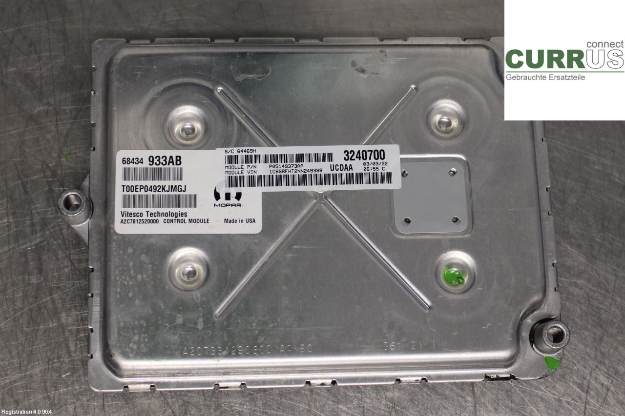 DODGE PICK UP RAM 81- Engine Control Unit (ECU)  T
