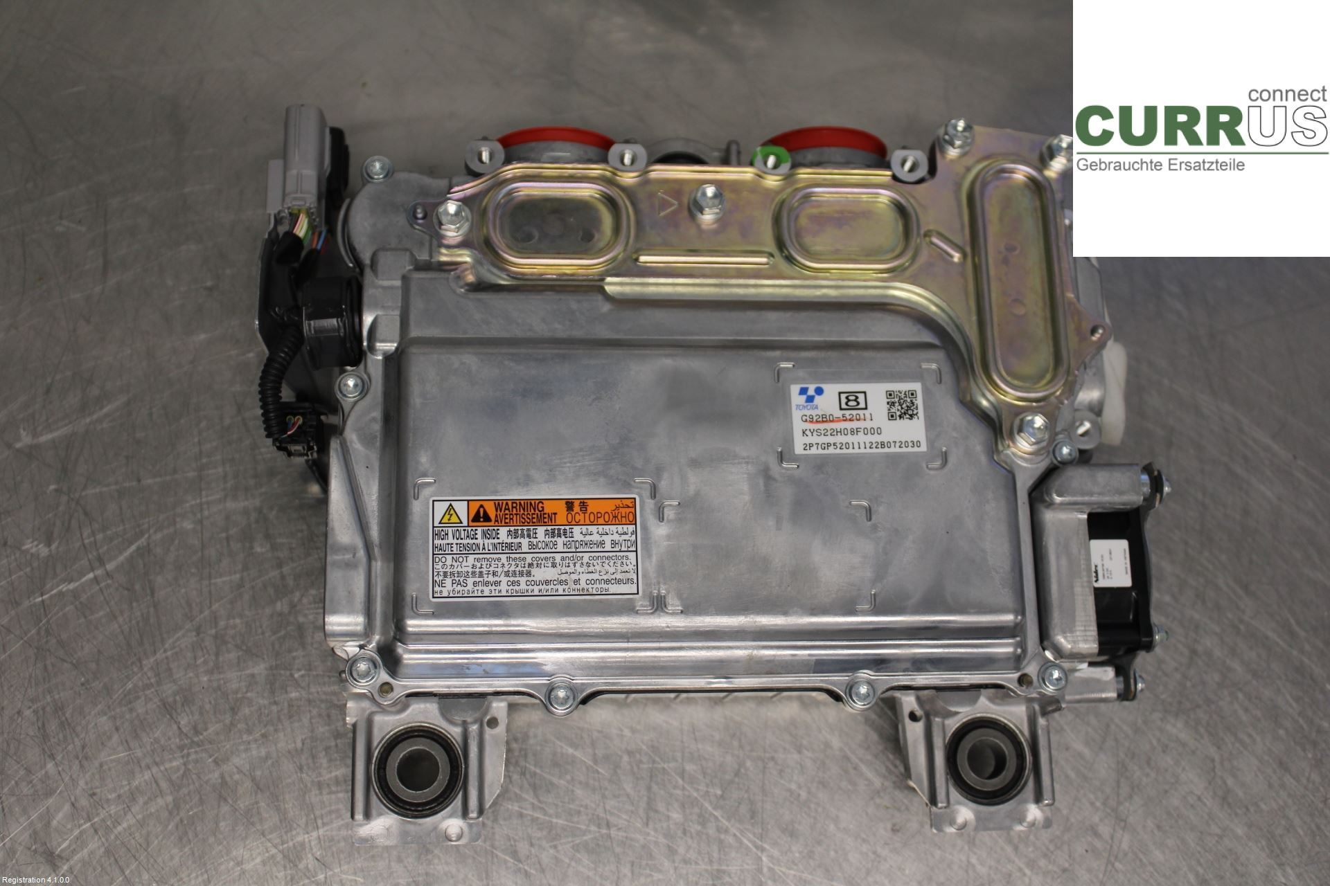TOYOTA YARIS CROSS 21- Omformer / inverter - elektrisk G92B052011 M15A-FXE