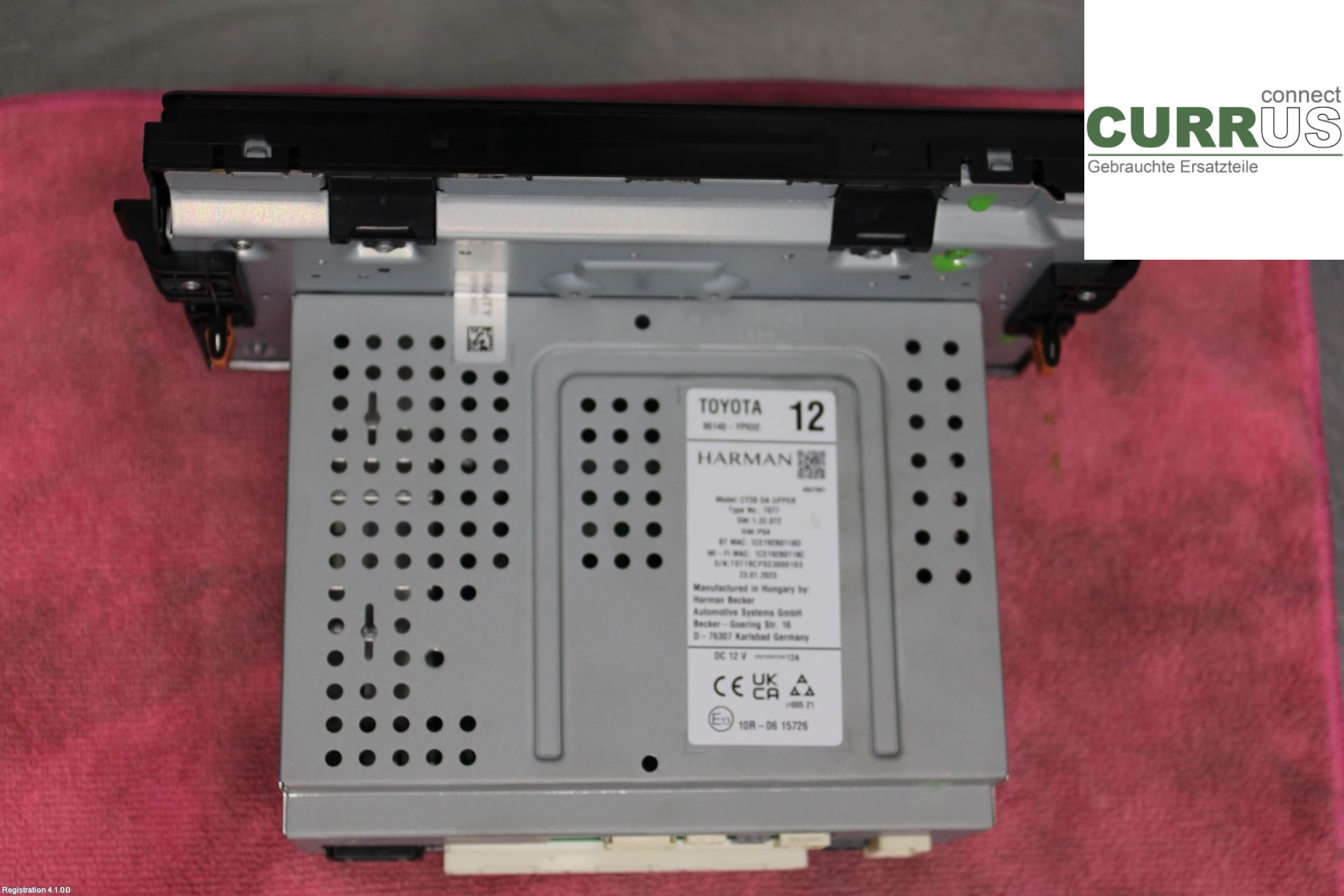 TOYOTA YARIS CROSS 21- car-part-types.display 86140YP032 M15A-FXE