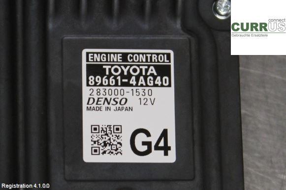 TOYOTA RAV4  19- Motorens styreenhed (ECU) 896614AG40 A25A-FXS