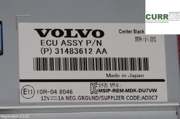 VOLVO V60  14-18 car-part-types.display 36011463 D4204T14