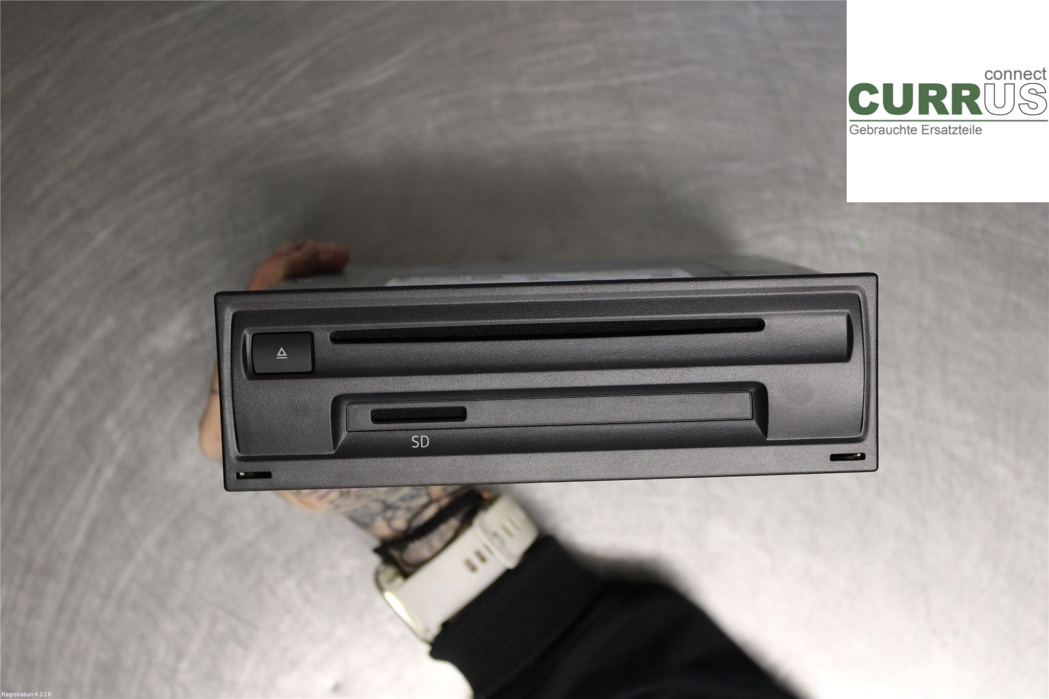 VW GOLF / E-GOLF VII   13-20 Radio-CD-/Multimedia-Panel 3Q0 035 840 C DJHA