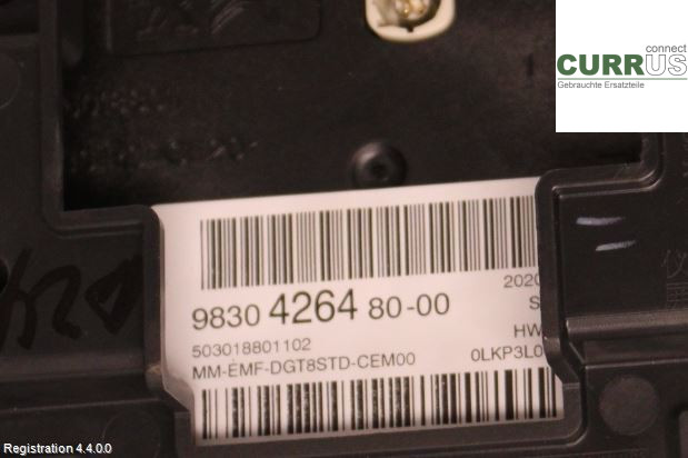 CITROEN C5 AIRCROSS 19- car-part-types.display 9830426480 5GF