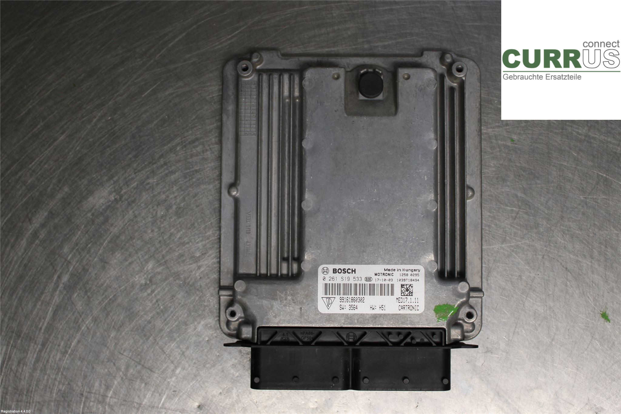 PORSCHE 911 64- Motorsteuergerät (ECU) 991 618 603 02 MDG.GA