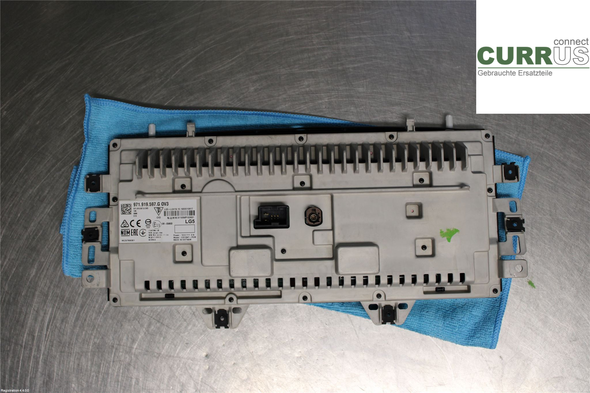 PORSCHE PANAMERA 09- car-part-types.display 971 919 597 G  OV3 MDG.PA