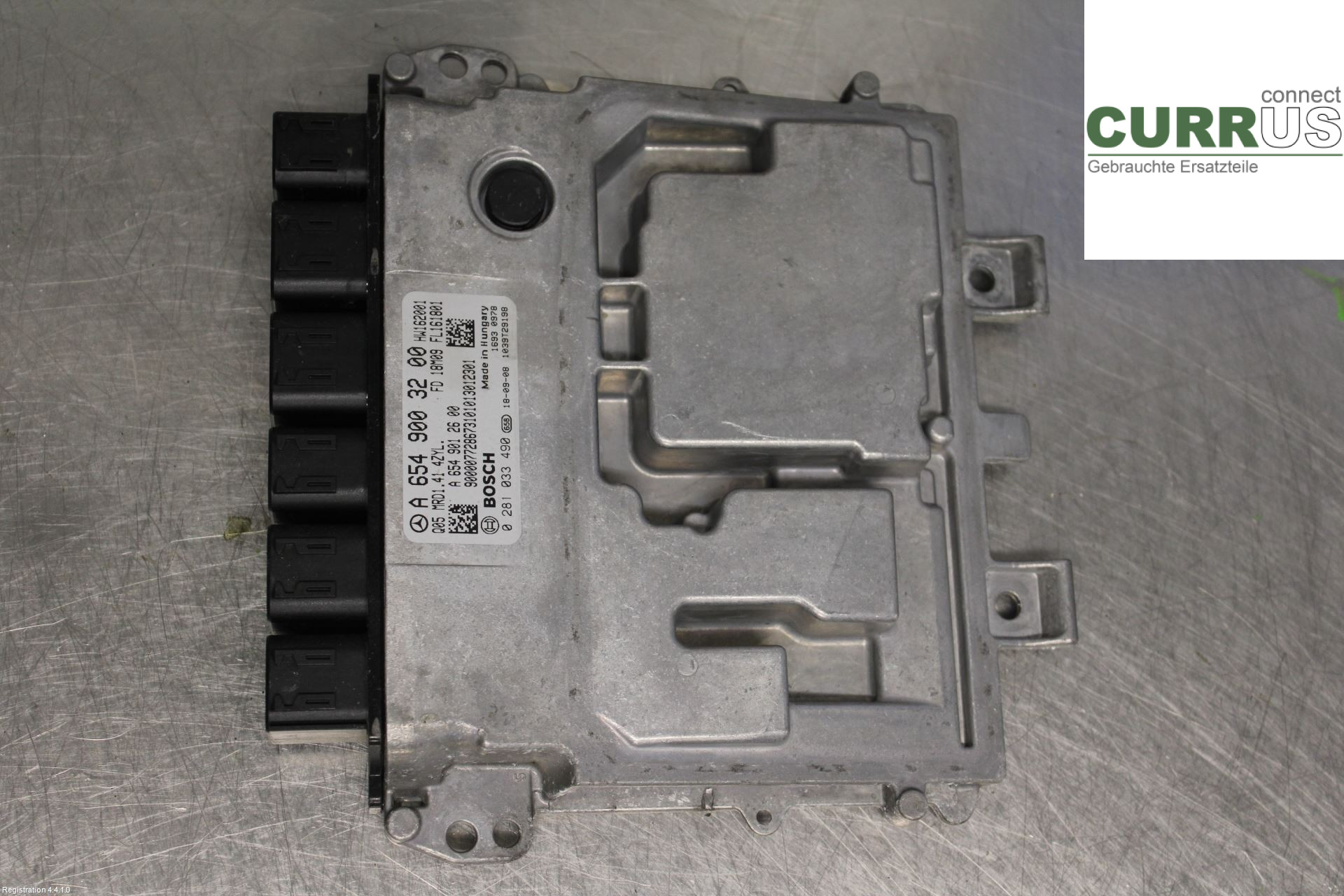 MB C-KLASS (W205)  14- Motorstyringsenhed Diesel (ECU) A6549009600 OM654.920