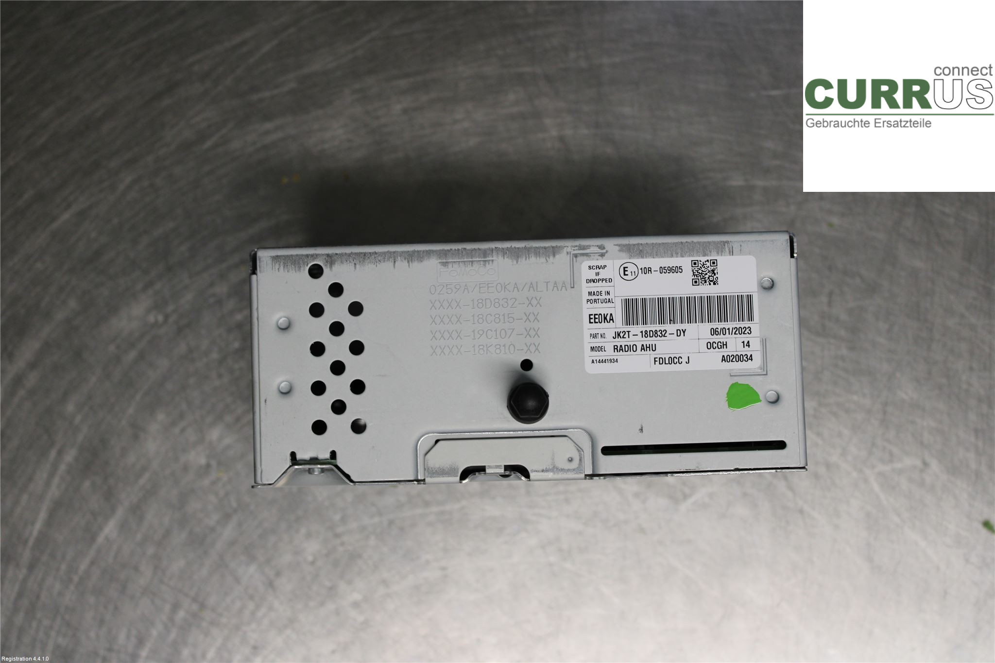 FORD TRANSIT SKÅP/BUSS 14- Radio CD / Multimedia panel 2612603  BLFB