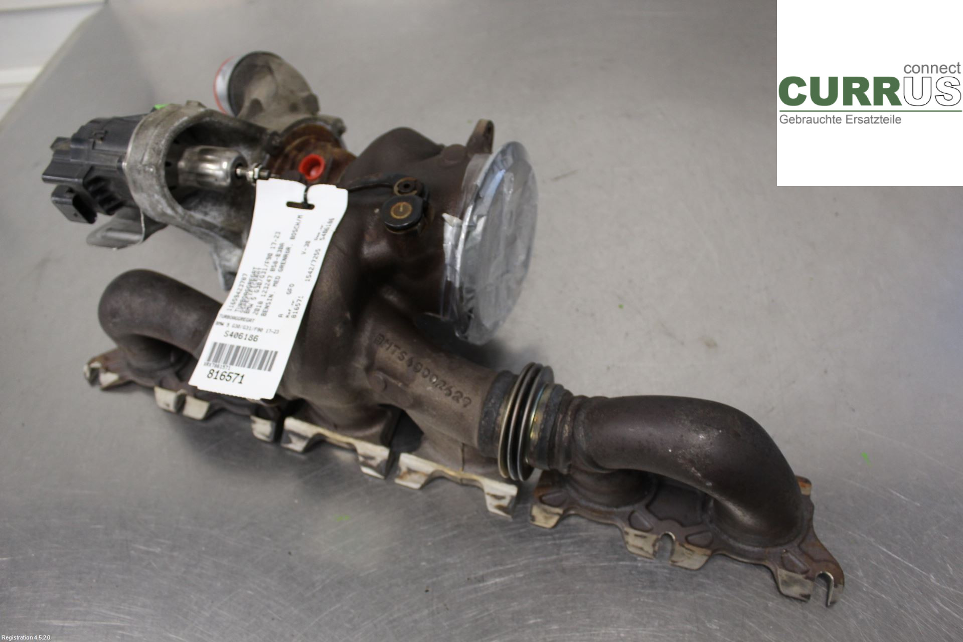 BMW 5 G30/G31/f90  17-23 Turbo charger 11659423787 B58-B30A