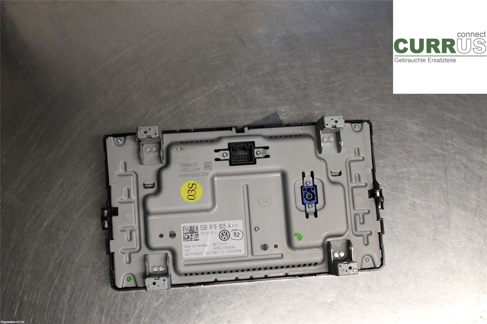 VW PASSAT  15-19 car-part-types.display 5NN919605A CUKC