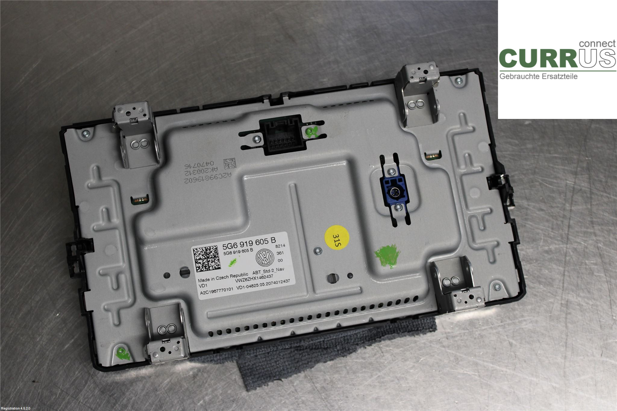 VW PASSAT  20-24 Kontrolldisplay 5G6919605B DPCA