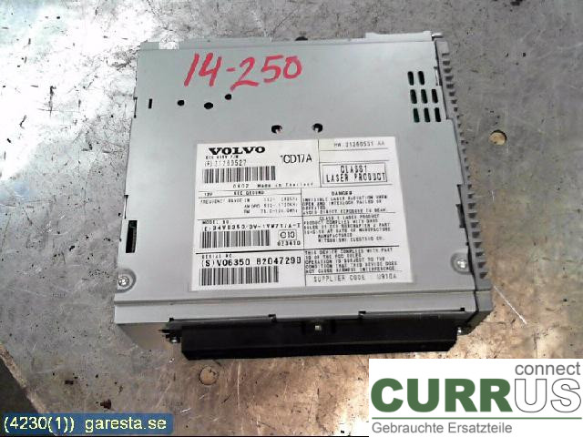 VOLVO V50      08-12 Radio-CD-/Multimedia-Panel 31260527 2,0D, D4204T, 1