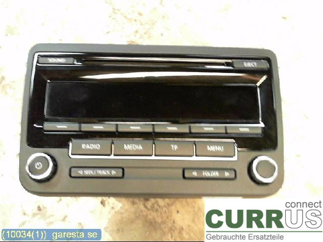VW POLO       10-17 Radio CD / Multimedia panel 5M0035186J 1,4I, CGG, 63KW