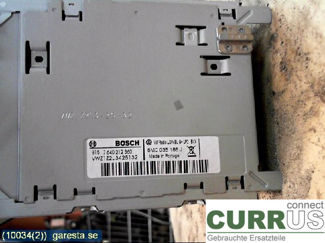 VW POLO       10-17 Radio CD / Multimedia panel 5M0035186J 1,4I, CGG, 63KW