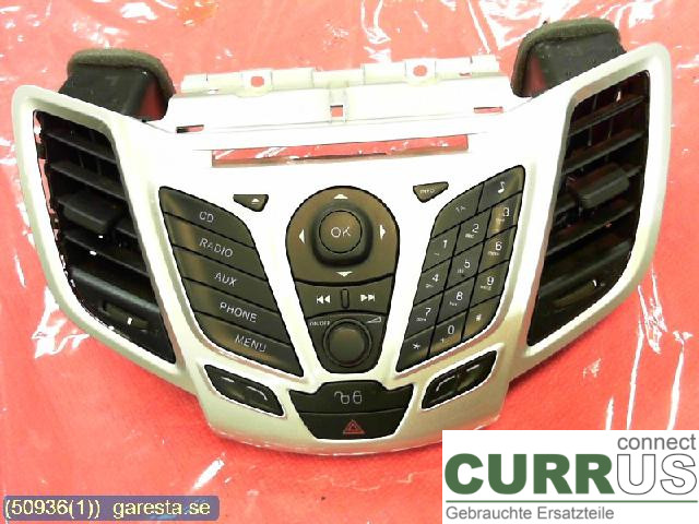 FORD FIESTA     09-12 Radio CD / Multimedia panel 8A6T18K811BE 1,25 SNJB 60KW