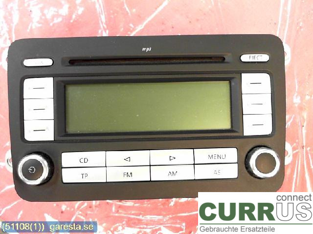 VW TIGUAN 07-16 Radio CD / Multimedia panel 5M0035186C 2,0TFSi,CAWA,12