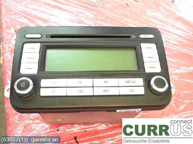 VW CADDY      04-10 Radio CD / Multimedia panel 1K0035186T 1,9D BLS 77KW
