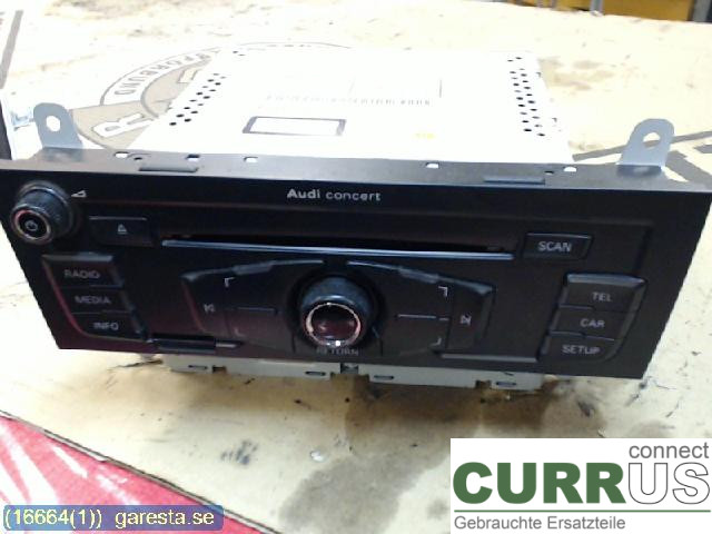AUDI Q5     09-16 Radio CD / Multimedia panel 8T1035186P 2,0 CAGA