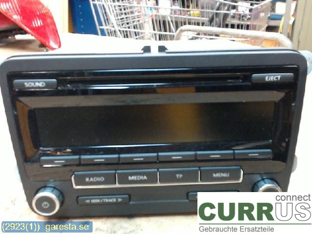 VW CADDY  11-15 Radio CD / multimediepanel 1K0035186AN 1,6TDI CAYD