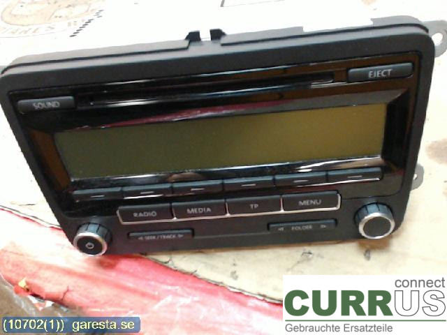 VW GOLF VI     09-13 Radio CD / Multimedia panel 1K0035186AA 1.6I 75KW