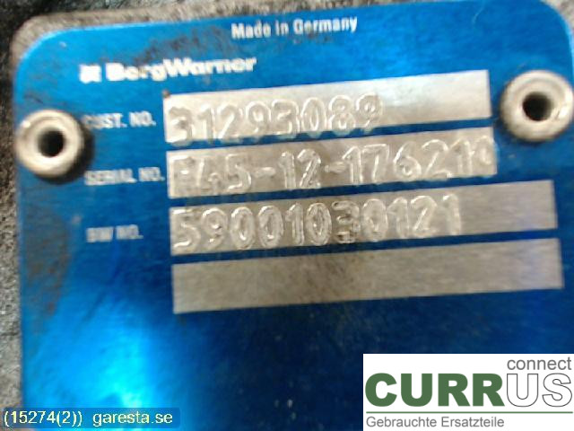 VOLVO XC60  09-13 Turbolader 31293089 2.4D 120KW