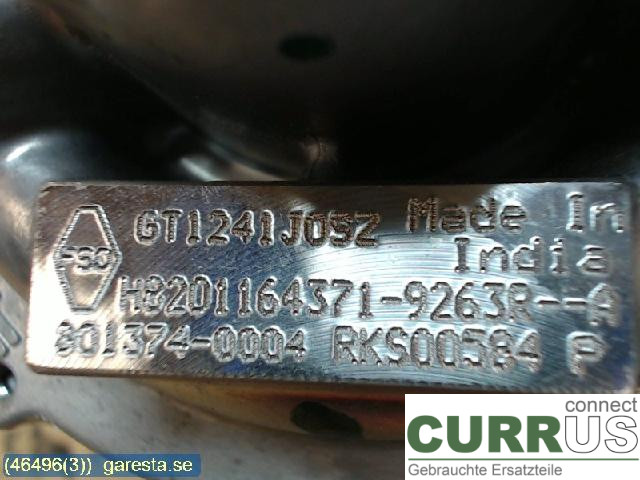 RENAULT KANGOO II  15-21 Turbolader 801374-0004 1,5 K9K 608 66K