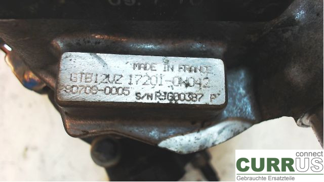 TOYOTA YARIS       06-11 Turbo charger 17201-0N042 1.4D