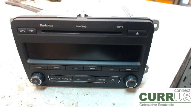 SKODA FABIA         07-14 Radio CD / Multimedia panel  CBZA 1,2