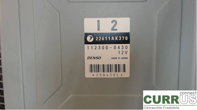 SUBARU OUTBACK   04-06 Engine Control Unit (ECU)  3.0 180kw