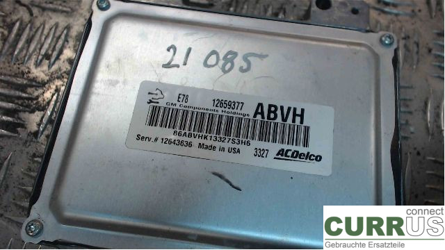 OPEL MOKKA   13-20 Motorens styreenhed (ECU)  A14NET 1,4