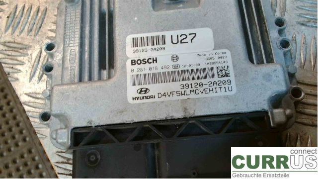 HYUNDAI i40  08-15 Motorstyringsenhed Diesel (ECU)  D4FD