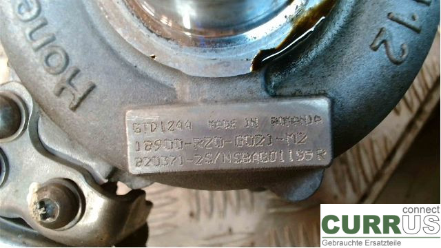 HONDA CIVIC   12-16 Turbolader  N16A1 1,6i-dtec