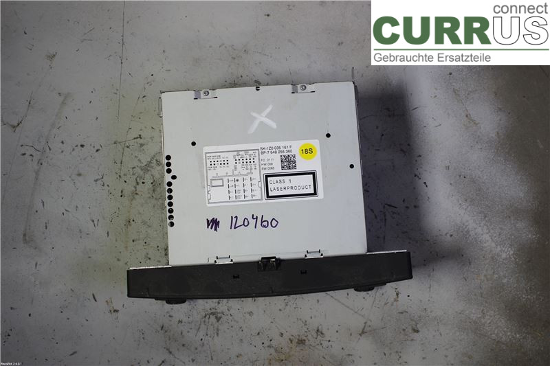 SKODA OCTAVIA    05-13 Radio-CD-/Multimedia-Panel 1Z0035161F CAXA