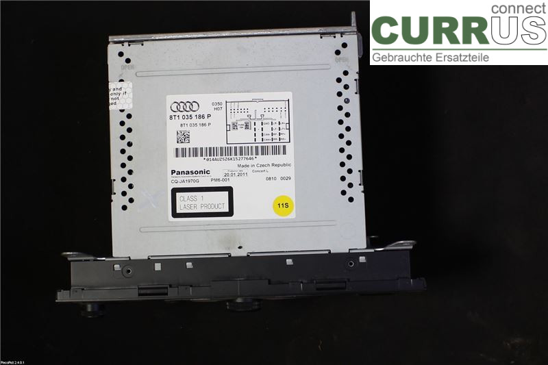 AUDI Q5     09-16 Radio CD / Multimedia panel 8T1035186P CJCA
