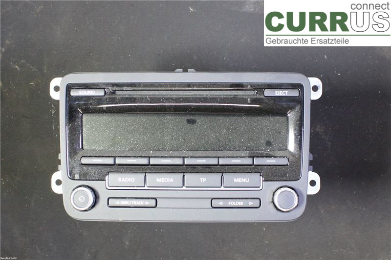 VW PASSAT  11-14 Radio CD / panneau multimédia 1K0035186AN CFFB