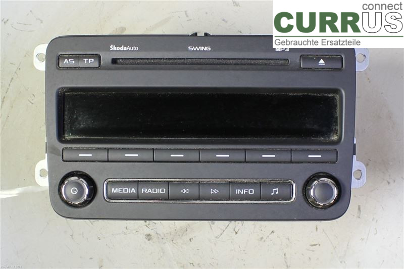 SKODA FABIA         07-14 Radio CD /Multimediapanel 5J0035161D CAYB