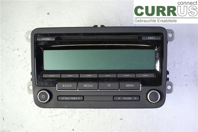VW CADDY  11-15 Radio CD / panneau multimédia 1K0035186AA CFHF
