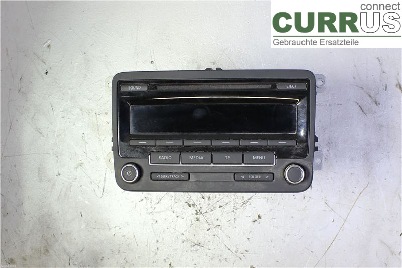 VW GOLF VI     09-13 Radio CD / multimediepanel 1K0035186AN CMXA