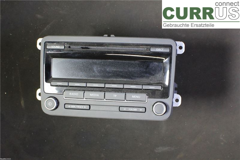 VW POLO       10-17 Radio CD / Multimedia panel 5M0035186J CBZC