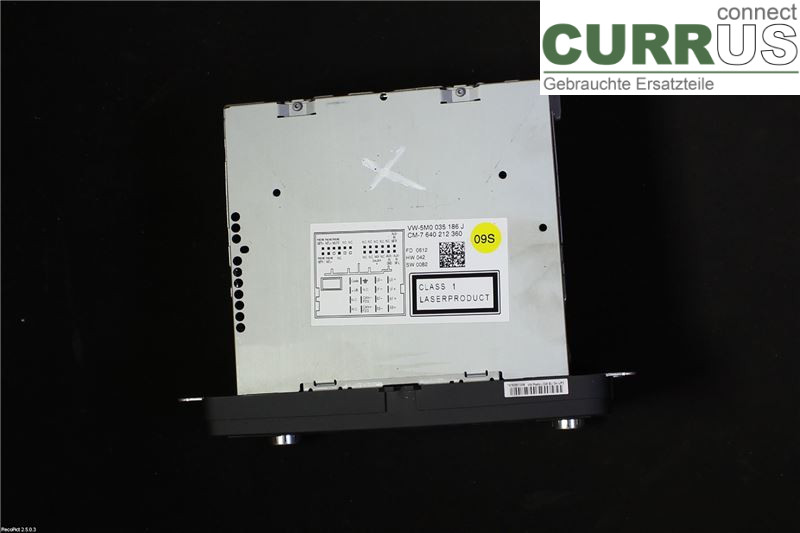VW POLO       10-17 Radio CD / Multimedia panel 5M0035186J CBZC