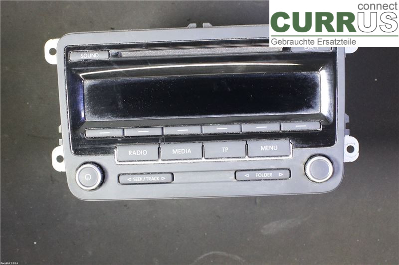 VW POLO       10-17 Radio CD / Multimedia panel 5M0035186J CGGB