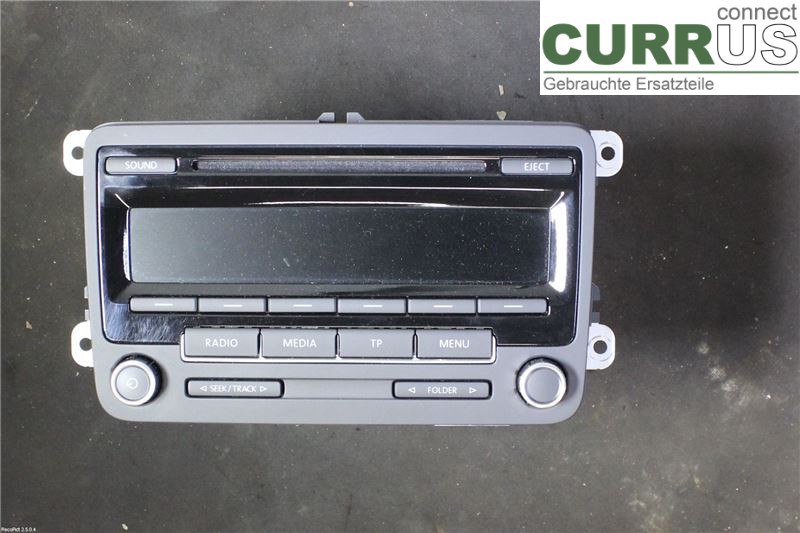 VW POLO       10-17 Radio CD / Multimedia panel 5M0057186JX CBZC