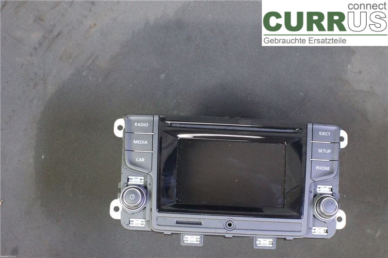 VW POLO       10-17 Radio CD / panneau multimédia 6C0035869B CJZC
