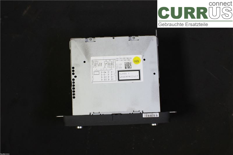 VW GOLF VI     09-13 Radio CD / panel multimedialny 1K0057187AX CCSA
