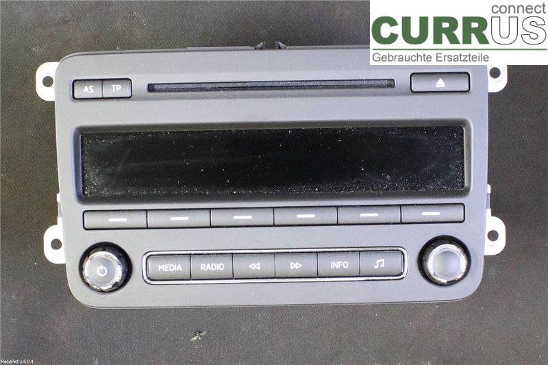 SKODA FABIA         07-14 Radio CD /Multimediapanel 5J0035161G CBZA