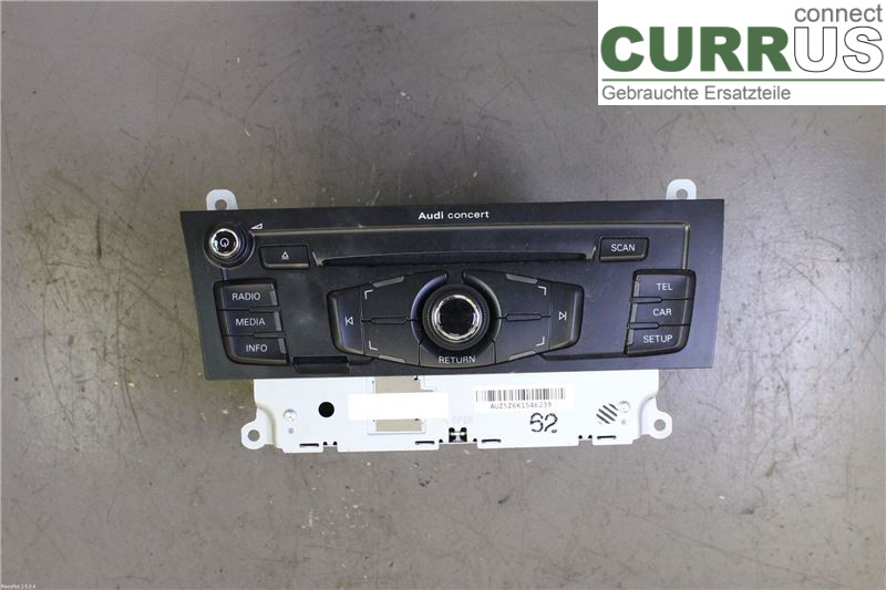 AUDI A4/S4  08-11 Radio CD / Multimedia panel 8T1057186PX CJCB