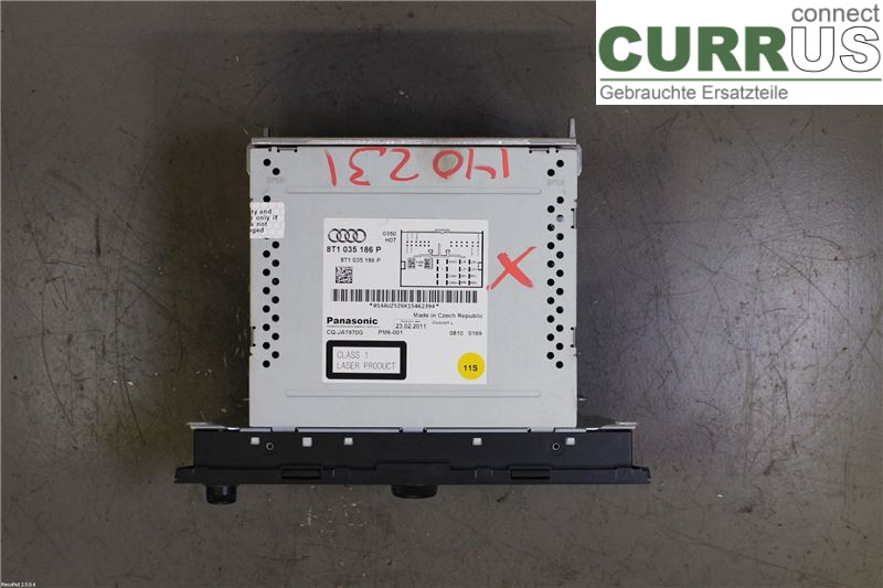 AUDI A4/S4  08-11 Radio CD / Multimedia panel 8T1057186PX CJCB