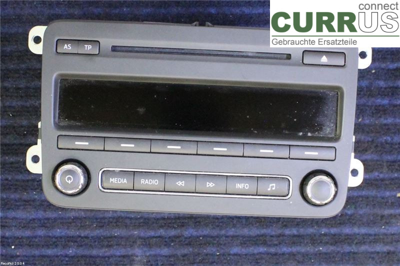 SKODA FABIA         07-14 Radio CD /Multimediapanel 5J0035161G CAYA