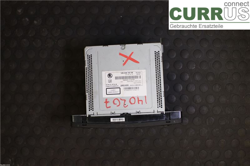 SKODA OCTAVIA    05-13 Radio-CD-/Multimedia-Panel  CFHC