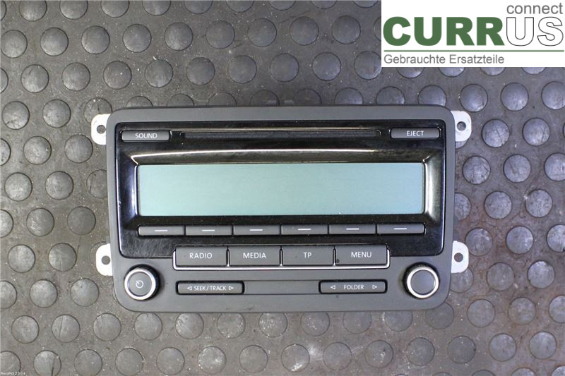 VW PASSAT      05-10 Radio CD / panel multimedialny 1K0057187AX 